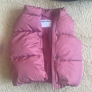 Old navy puffy vest